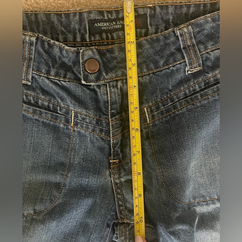 Vintage American Eagle Women's Blue Jeans - Picture 8 of 10